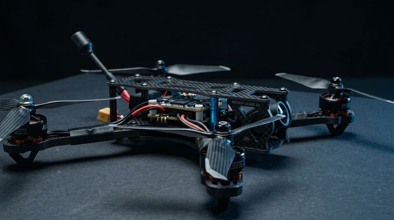 Medha Quad X4 Autonomous Flight Platform